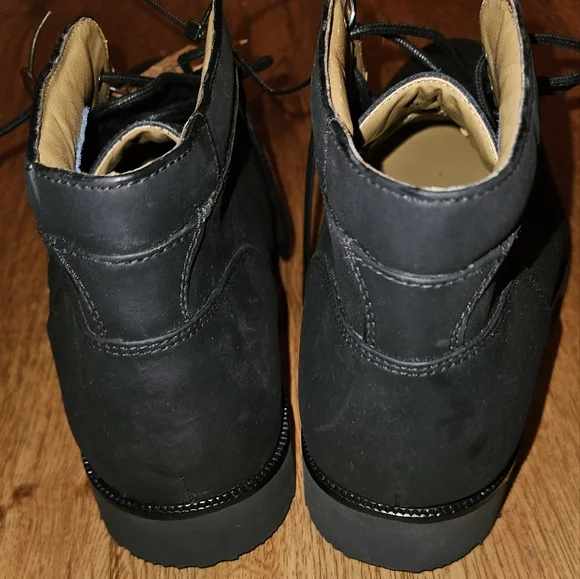 Cole Haan Stanton Chukka II Black Waterproof Boots Men's Size 8 - Picture 3 of 10